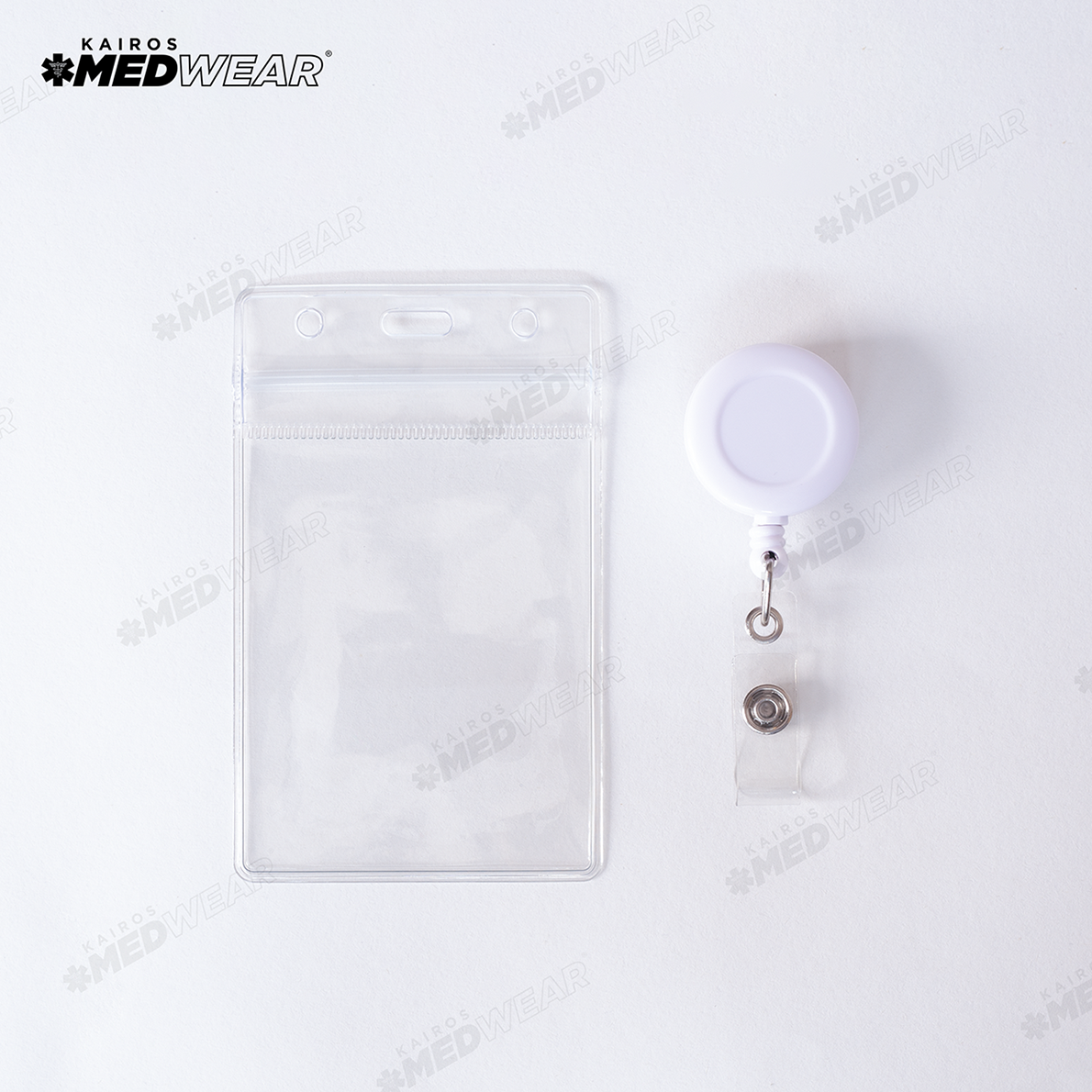 KAIROS Retractable ID Holder Clip and Case Medwear Accessories