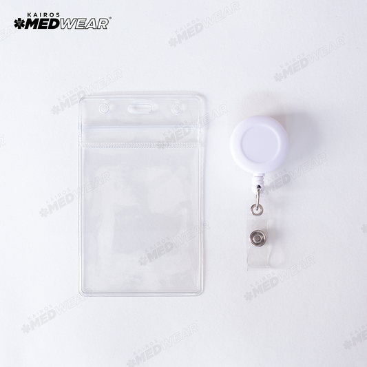 KAIROS Retractable ID Holder Clip and Case Medwear Accessories