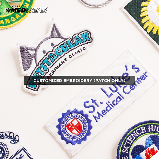 KAIROS Customized Embroidery PATCH | PIPING ONLY Add-On Sewing Accessory Type Patch