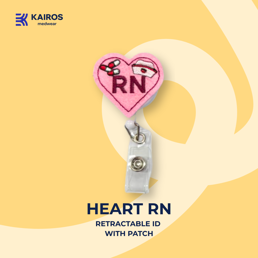 Retractable ID Badge Holder | Kairos Medwear Accessories