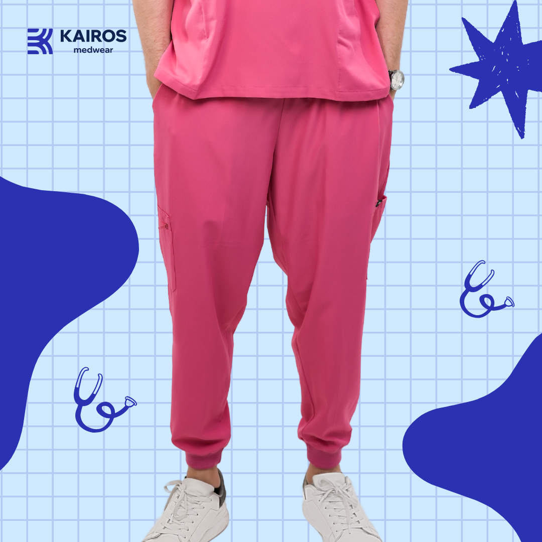 [MALE BOTTOMS ONLY] KAIROS SCRUB SUITS BOTTOM FOR MALE | PureComfort Fabric Technology