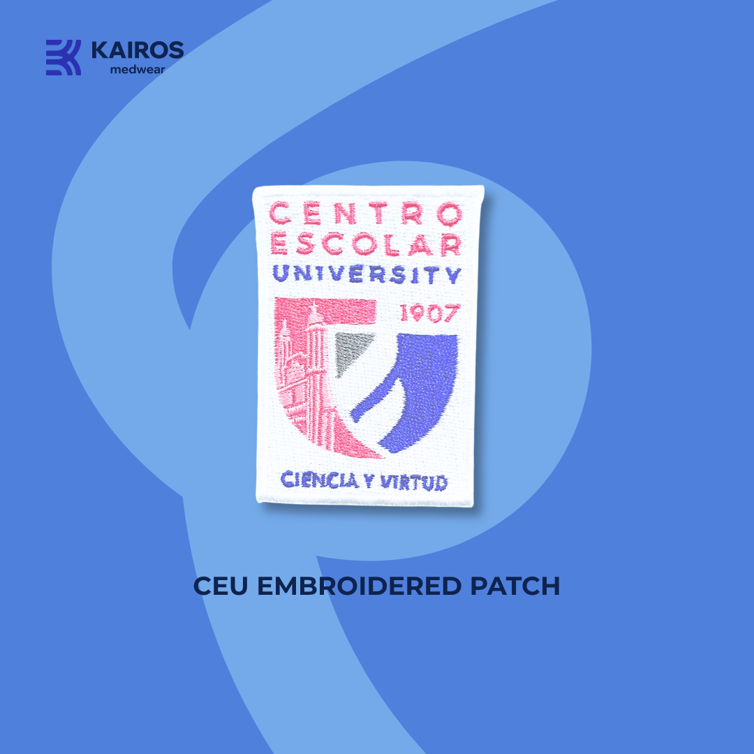 Centro Escolar University (CEU) Uniform Logo Patch | Kairos Embroidered School Patch