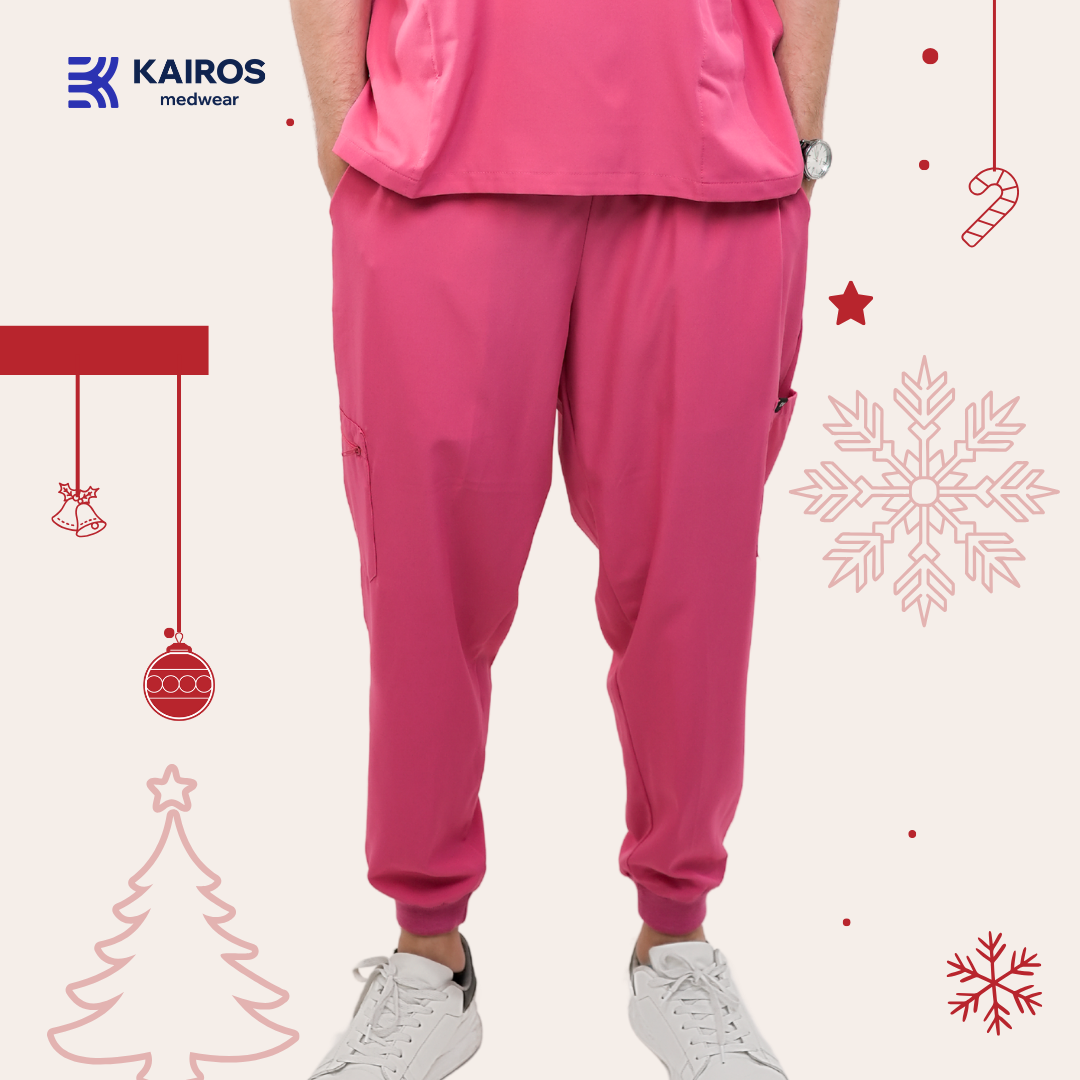 [MALE BOTTOMS ONLY] KAIROS SCRUB SUITS BOTTOM FOR MALE | PureComfort Fabric Technology