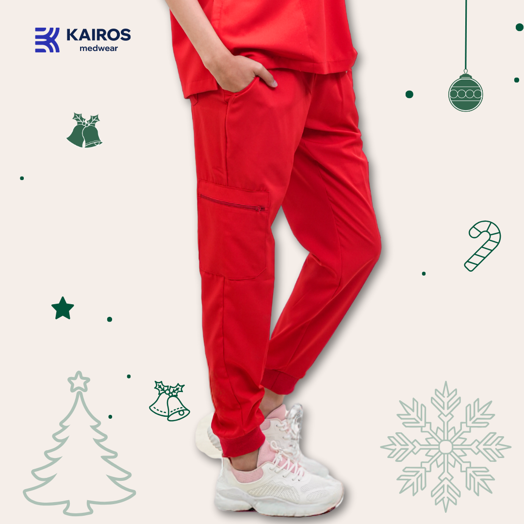 [FEMALE BOTTOMS ONLY] KAIROS SCRUB SUITS BOTTOM FOR FEMALE | PureComfort Fabric Technology