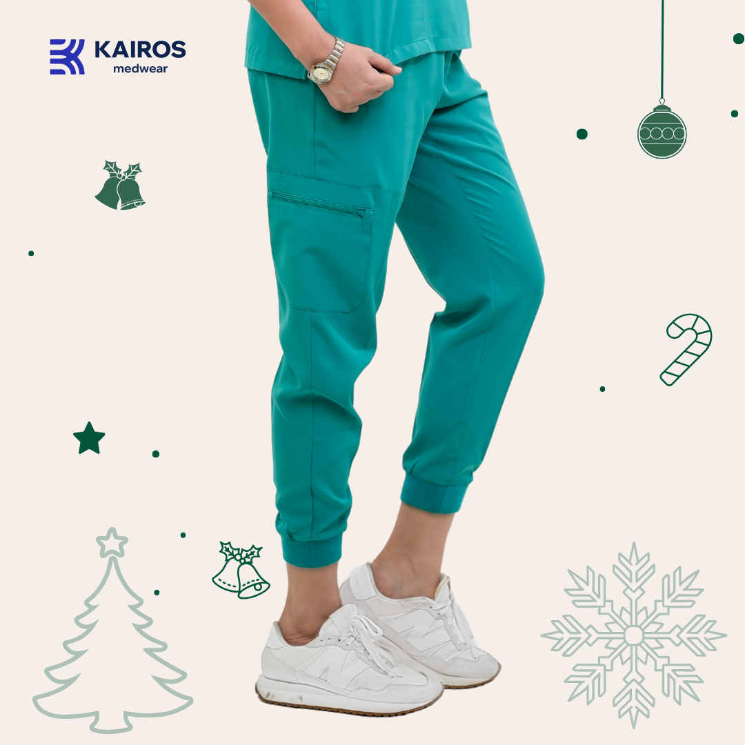 [FEMALE BOTTOMS ONLY] KAIROS SCRUB SUITS BOTTOM FOR FEMALE | PureComfort Fabric Technology