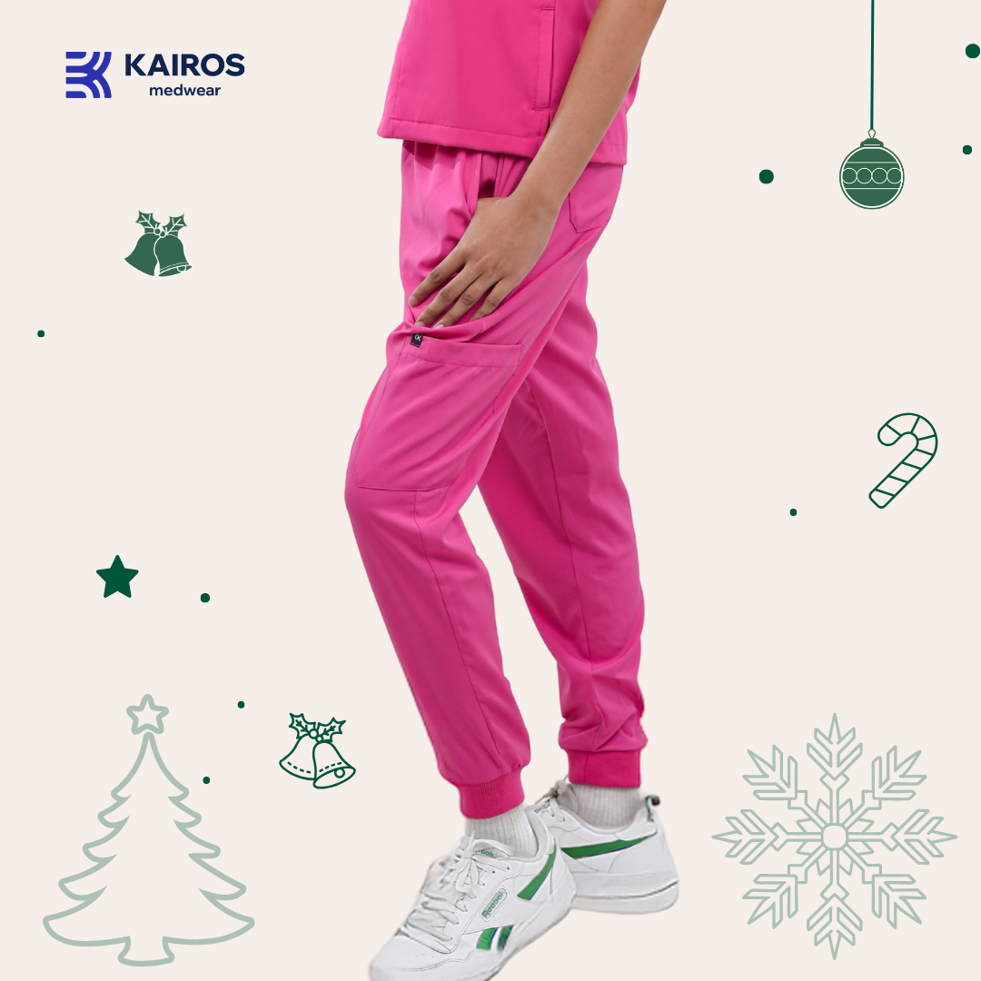 [FEMALE BOTTOMS ONLY] KAIROS SCRUB SUITS BOTTOM FOR FEMALE | PureComfort Fabric Technology