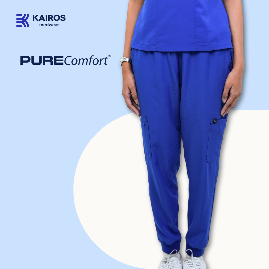 [FEMALE BOTTOMS ONLY] KAIROS SCRUB SUIT JOGGER BOTTOM FOR FEMALE | PureComfort Fabric Technology