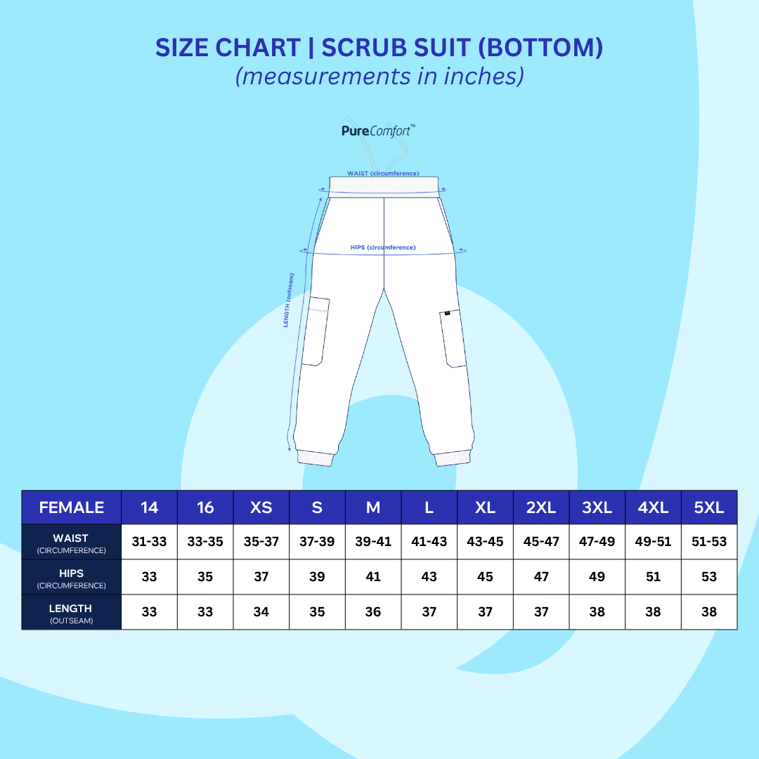 Female Scrubs Bottoms | Jogger Pants | Kairos PureComfort