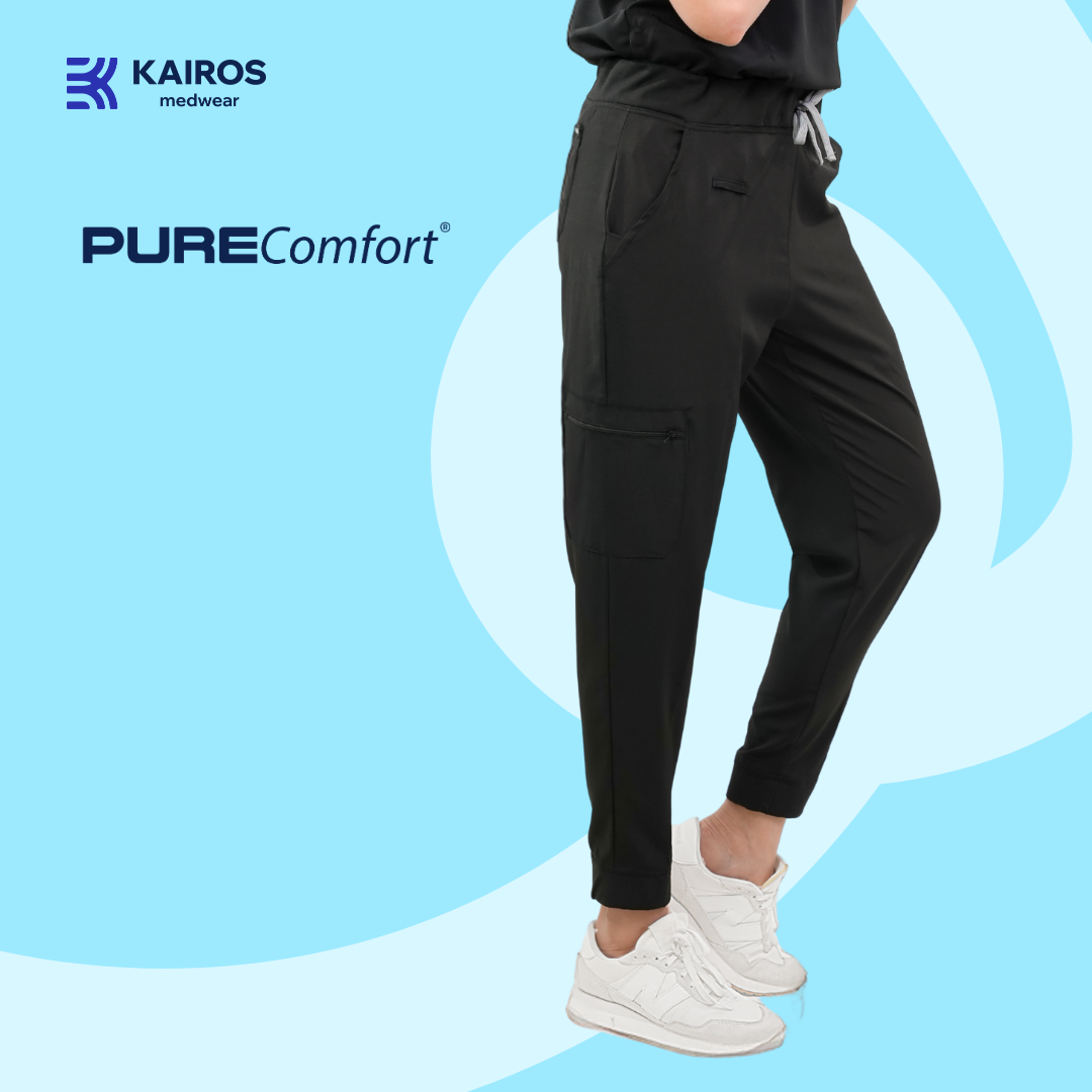 Female Scrubs Bottoms | Jogger Pants | Kairos PureComfort