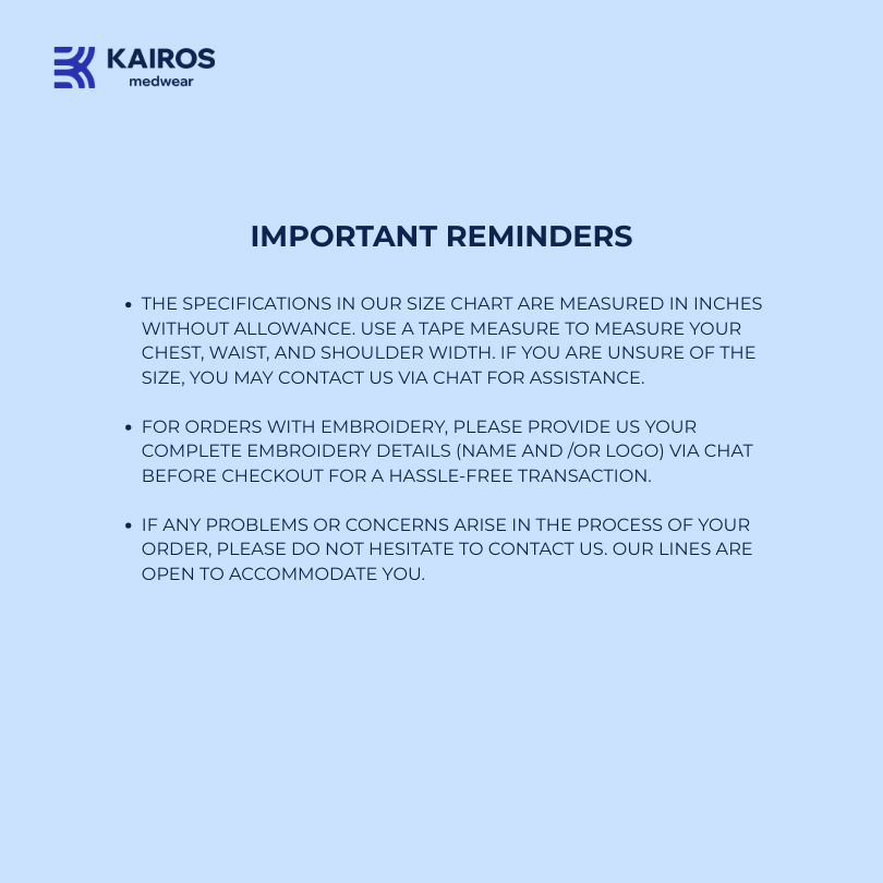 [FEMALE BOTTOMS ONLY] KAIROS SCRUB SUIT JOGGER BOTTOM FOR FEMALE | PureComfort Fabric Technology