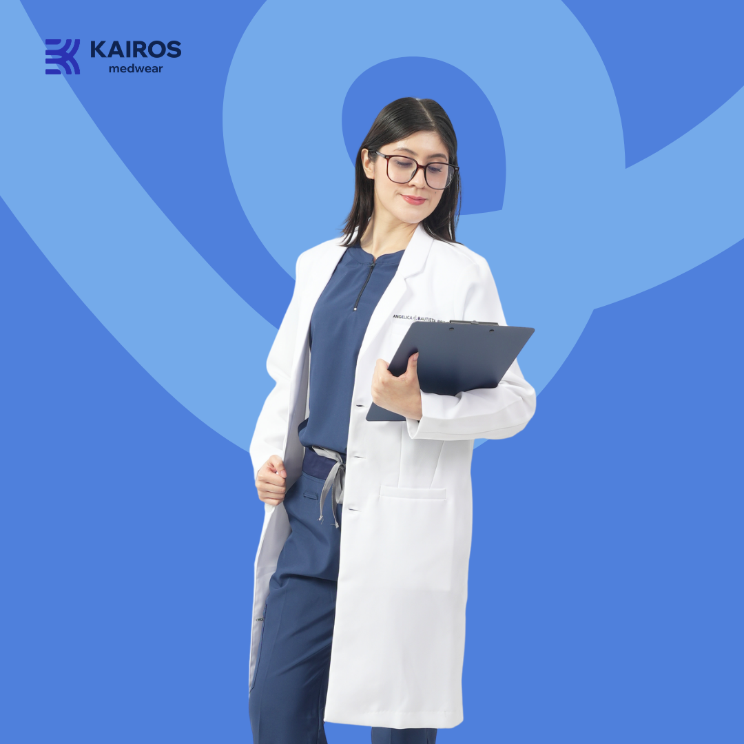 Gabardine Doctor’s Gown | Short Sleeves | Kairos Medwear