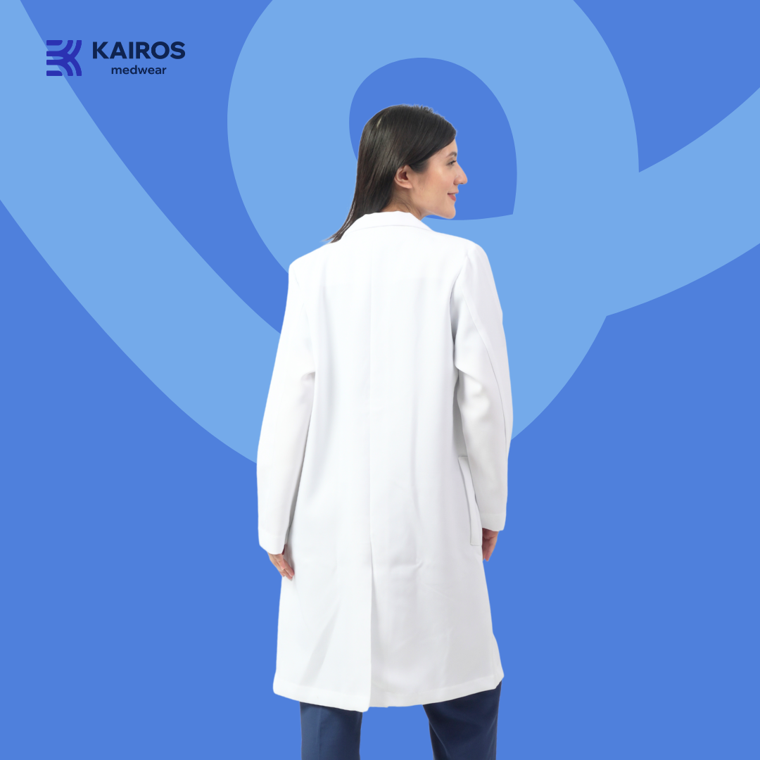 Gabardine Doctor’s Gown | Short Sleeves | Kairos Medwear