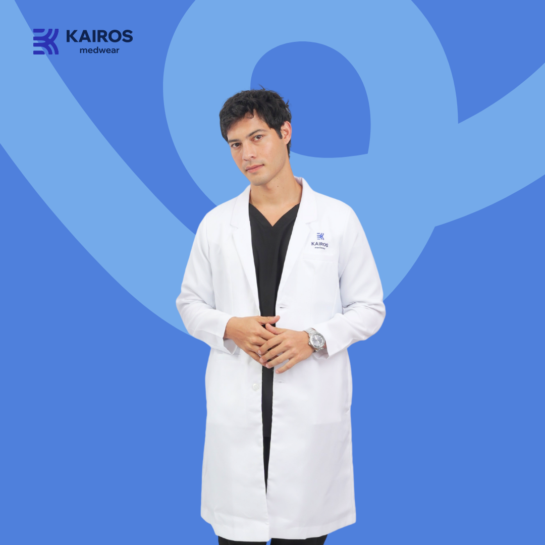 Gabardine Doctor’s Gown | Short Sleeves | Kairos Medwear