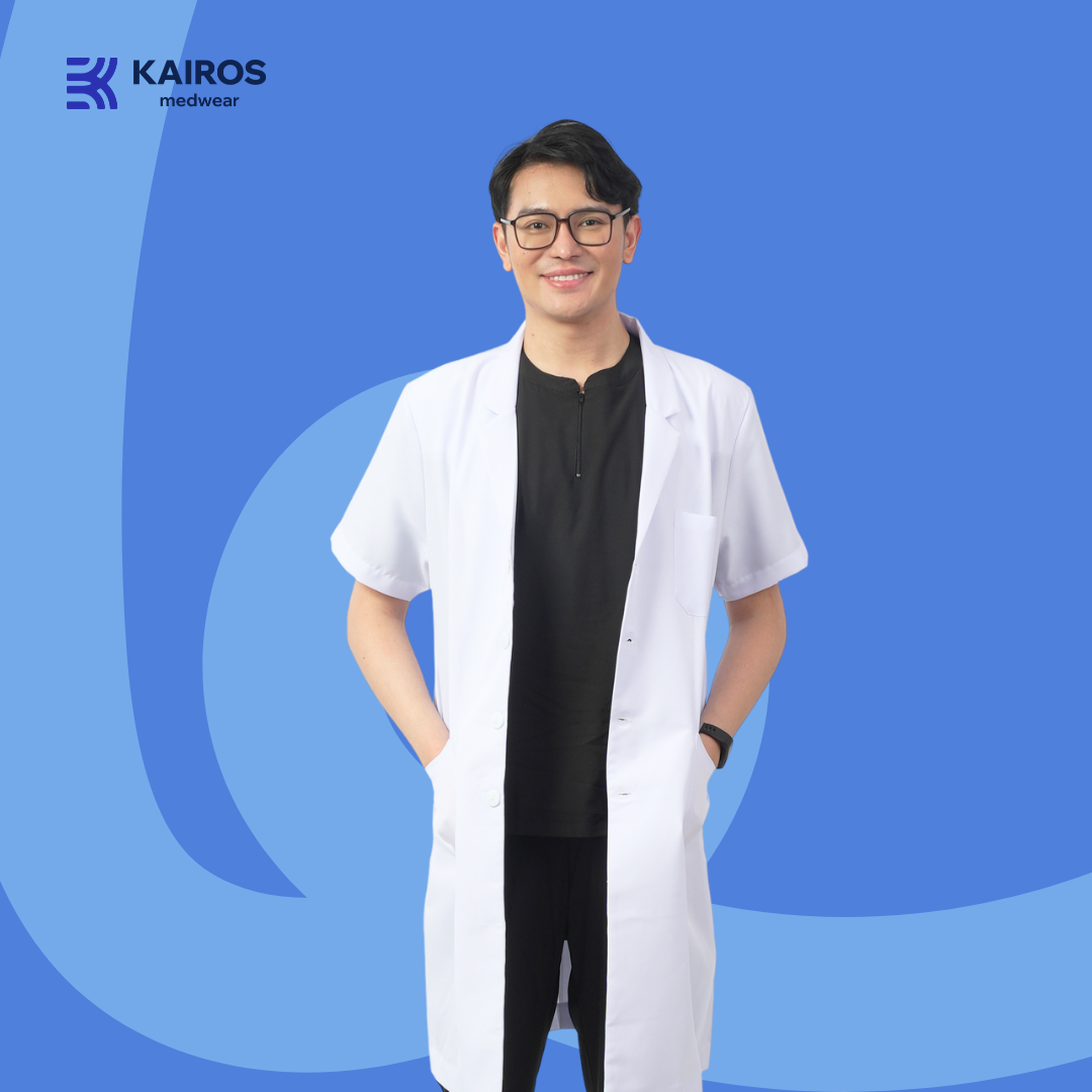 Katrina Laboratory Gown | Short Sleeves | Kairos Medwear