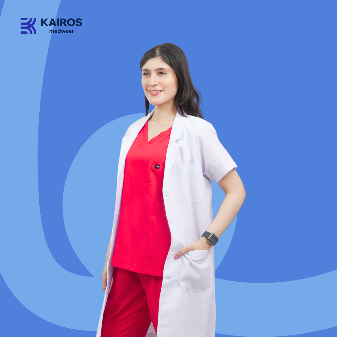 Katrina Laboratory Gown | Short Sleeves | Kairos Medwear