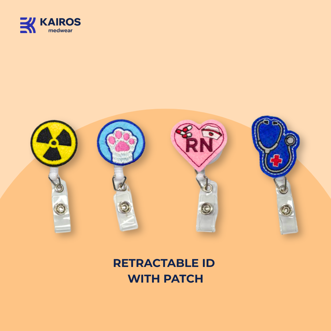 Kairos Medwear - Care Charm Retractable ID Badge Reel