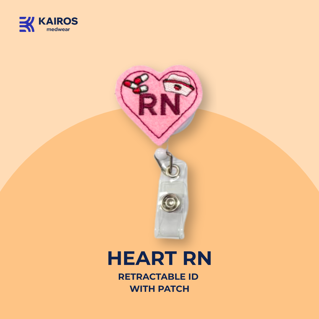 Kairos Medwear - Care Charm Retractable ID Badge Reel