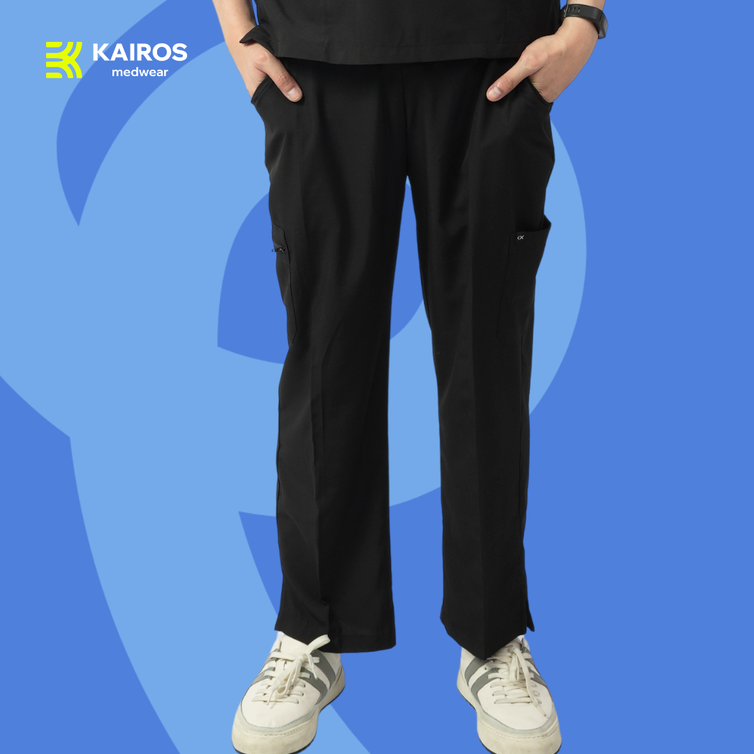 Male Scrubs Bottoms | Straight Cut Pants | Kairos PureComfort