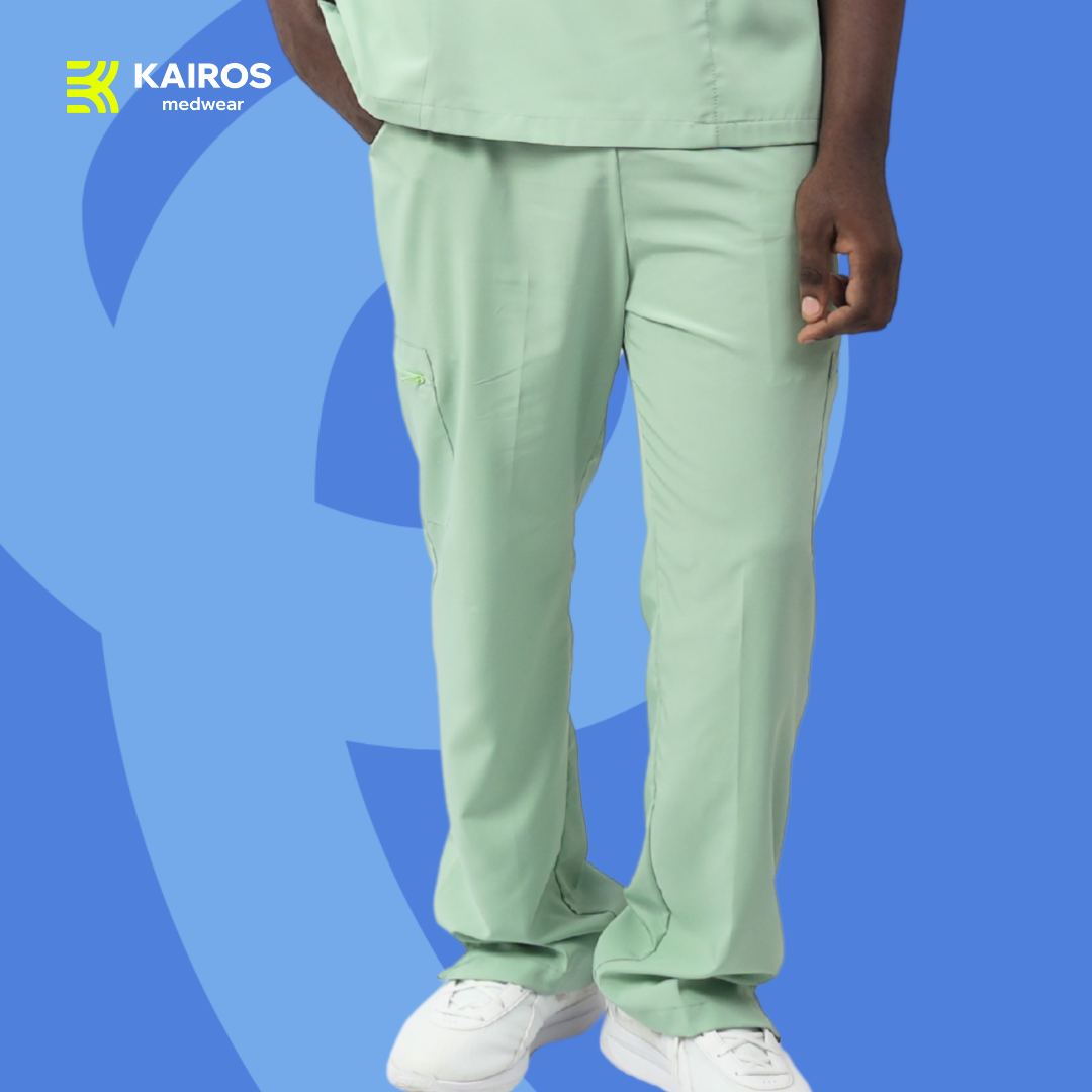 Male Scrubs Bottoms | Straight Cut Pants | Kairos PureComfort