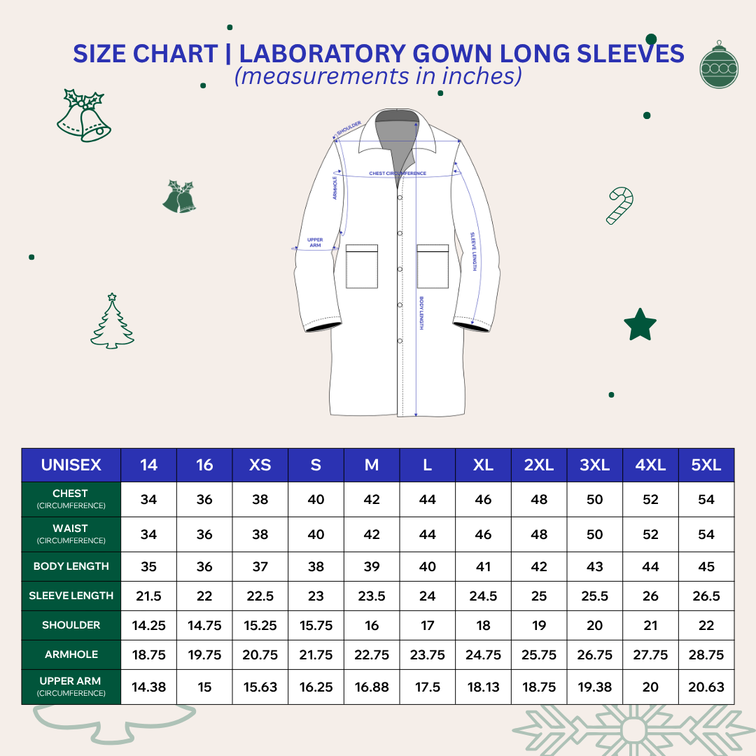 [NO EMBROIDERY] KAIROS Buttoned up Laboratory Doctor's Gown With/No BACKTACK Katrina White Fabric