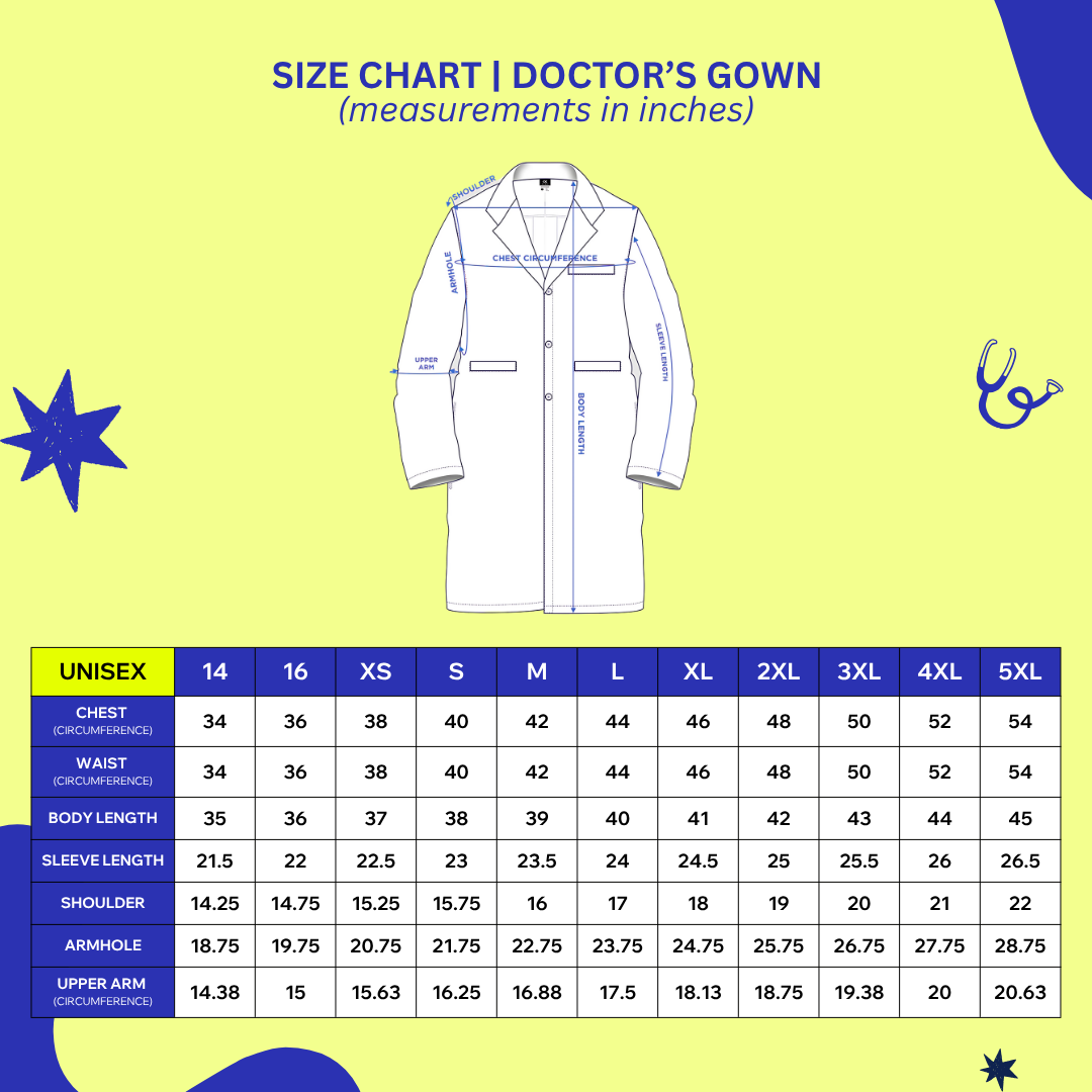 [NO EMBROIDERY] KAIROS Doctor's Gown Laboratory Gown Gabardine White Fabric Suit Blazer