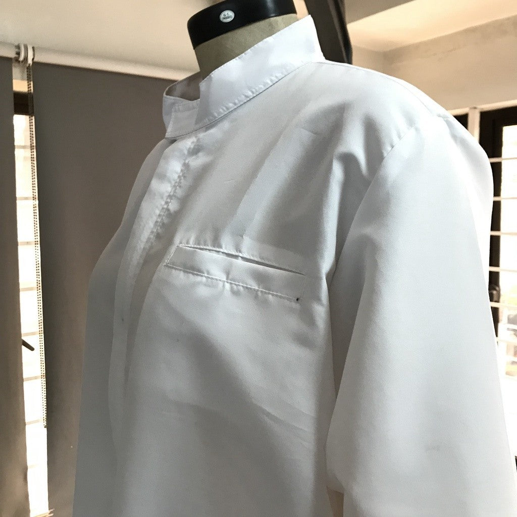 [NO EMBROIDERY] KAIROS PPE Gown Medical Professionals Doctor’s White Coat Water Repellant
